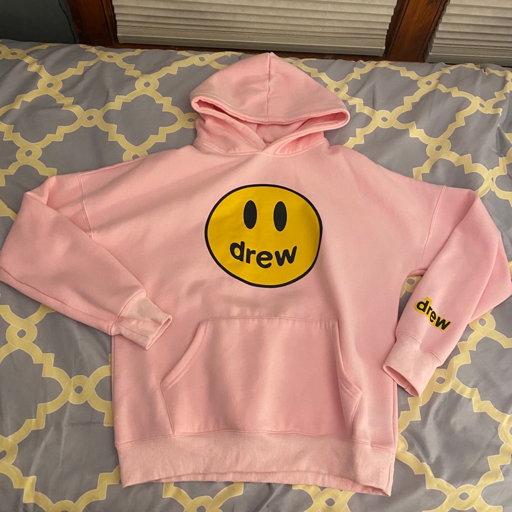 Light Pink Drew House Hoodie Womens L